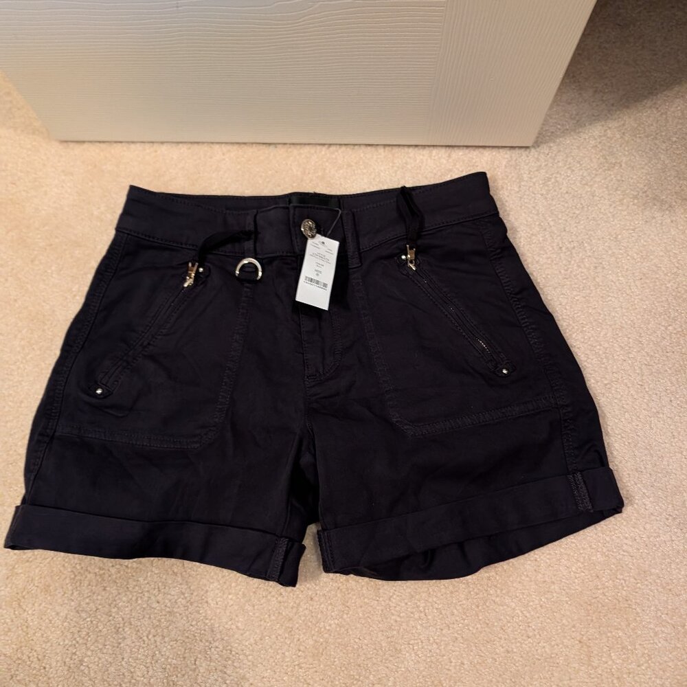NWT White House Black Market Pret-A-Play Shorts Black Size 0